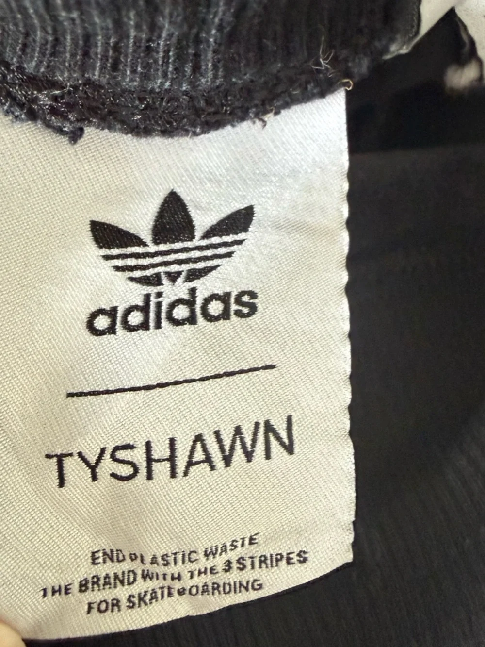 Adidas Tyshawn Black Velour Track Pants Men’s Small